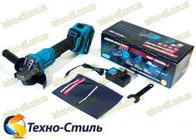 Болгарка акумуляторна Grand МШУ-125/20BL-1 , Kickback + SDS шайба